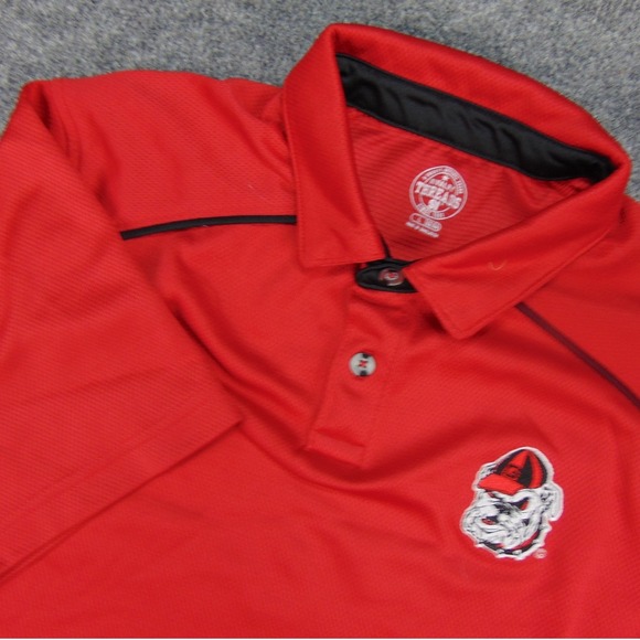 Georgia Bulldogs Other - Georgia Bulldogs Polo Shirt Mens Large Red NCAA Gameday Athletic Collegiate